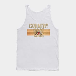 Country Boots Tank Top